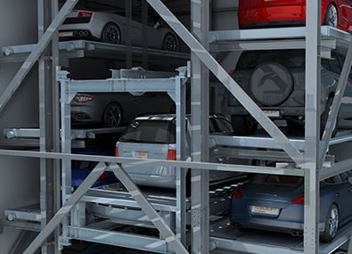 Sistem Tempat Letak Kereta Automatik Lif Menegak