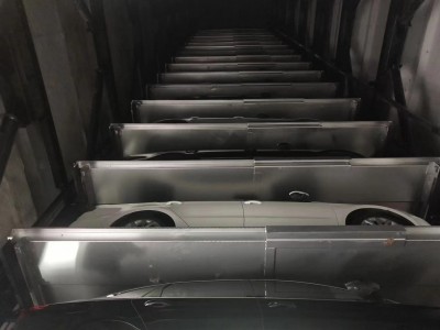 Struktur Tempat Letak Kereta Berbilang-Tingkat Menegak Panel