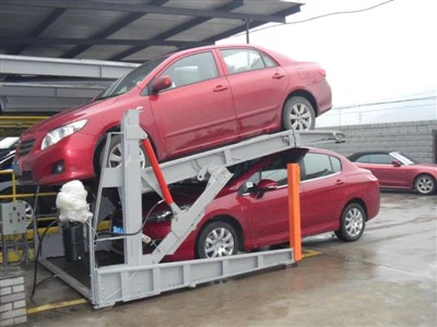 Peralatan Letak Kereta Stereo Angkat Mudah Jenis Cantilever