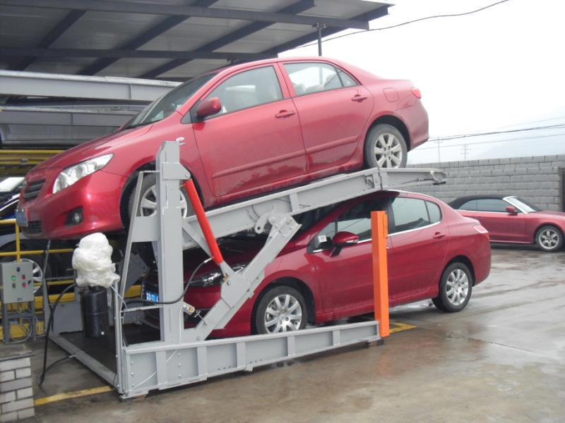 Peralatan Letak Kereta Stereo Angkat Mudah Jenis Cantilever