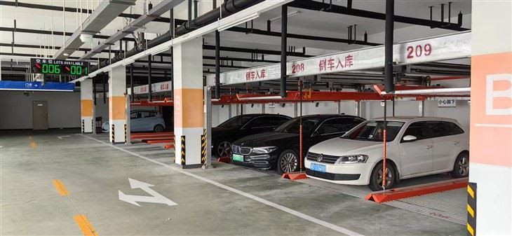 2 Level Lift-and-Slide Mechanical Parking Device